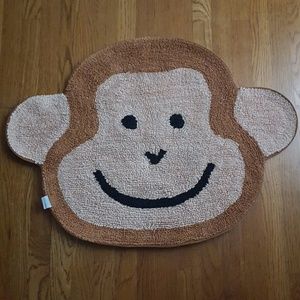 Monkey Rug - Bathroom or Bedroom 100% Cotton